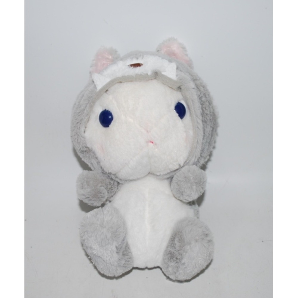 Poteusa Loppy Bunny Plush – Wolf Suit – Amuse Japan – Large 12" Stuffed Toy